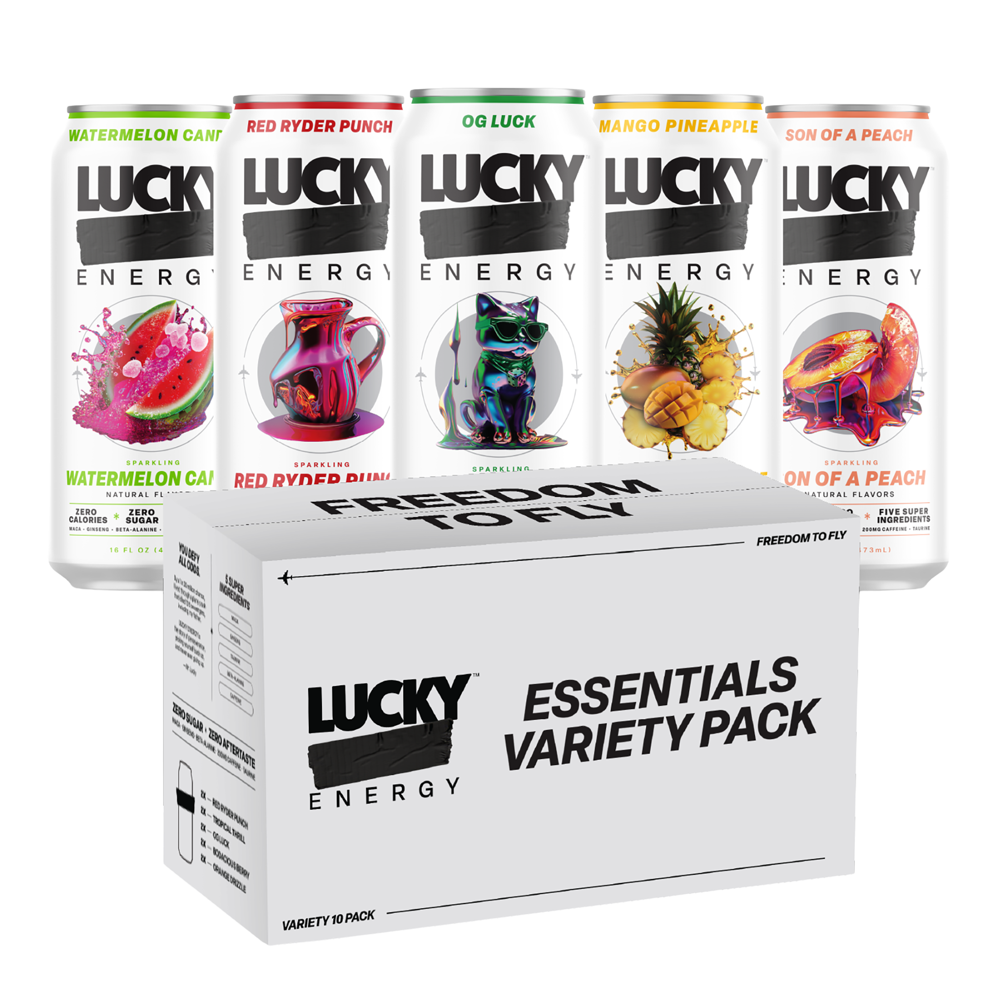 Essentials Variety Pack (10 Pack, 16 oz)