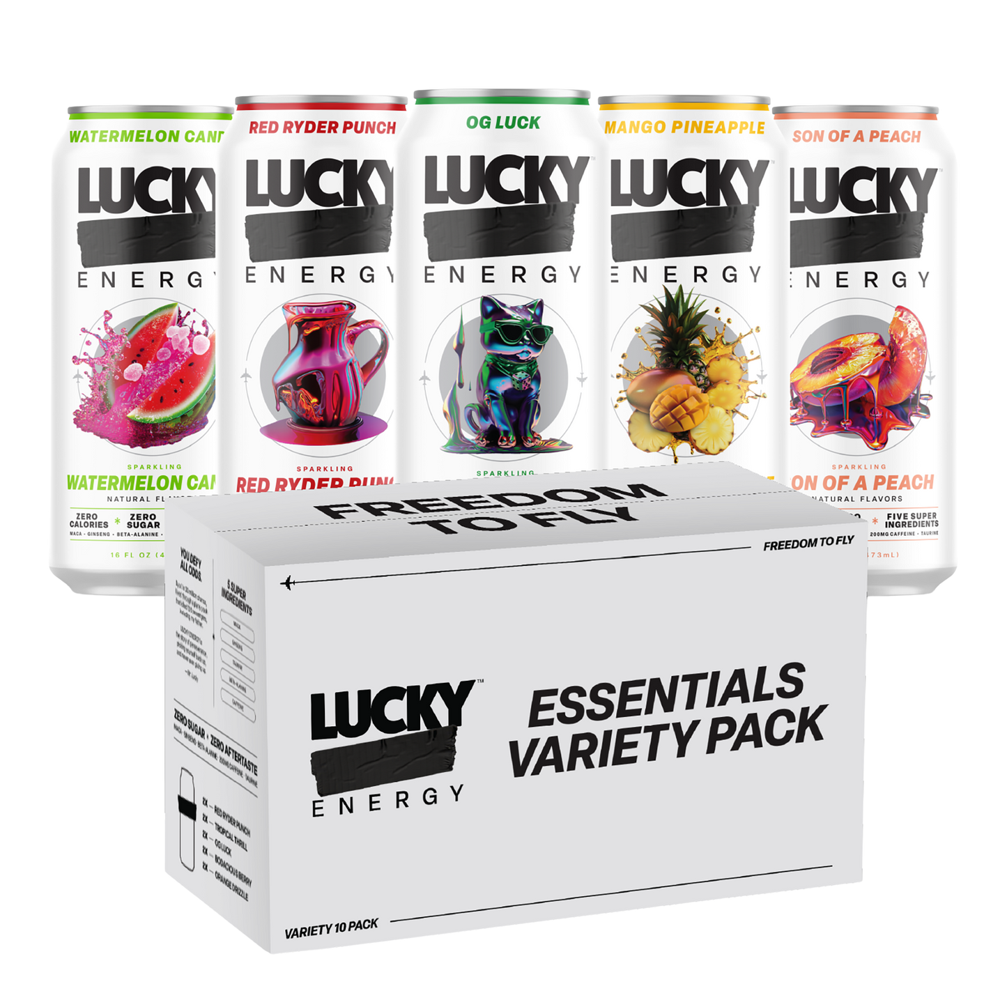 Essentials Variety Pack (10 Pack, 16 oz)
