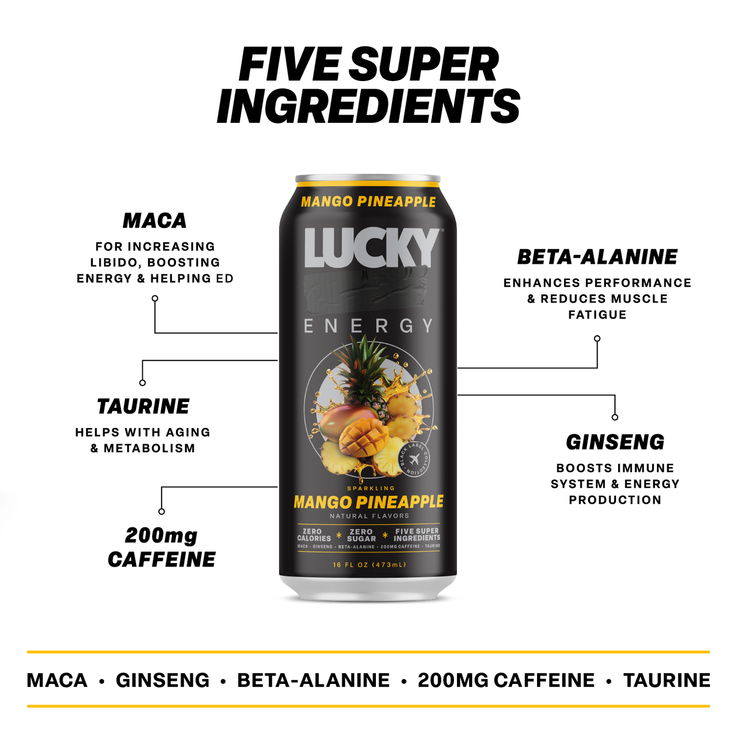 NEW! MANGO & PINEAPPLE (12-PACK / 16OZ CAN)