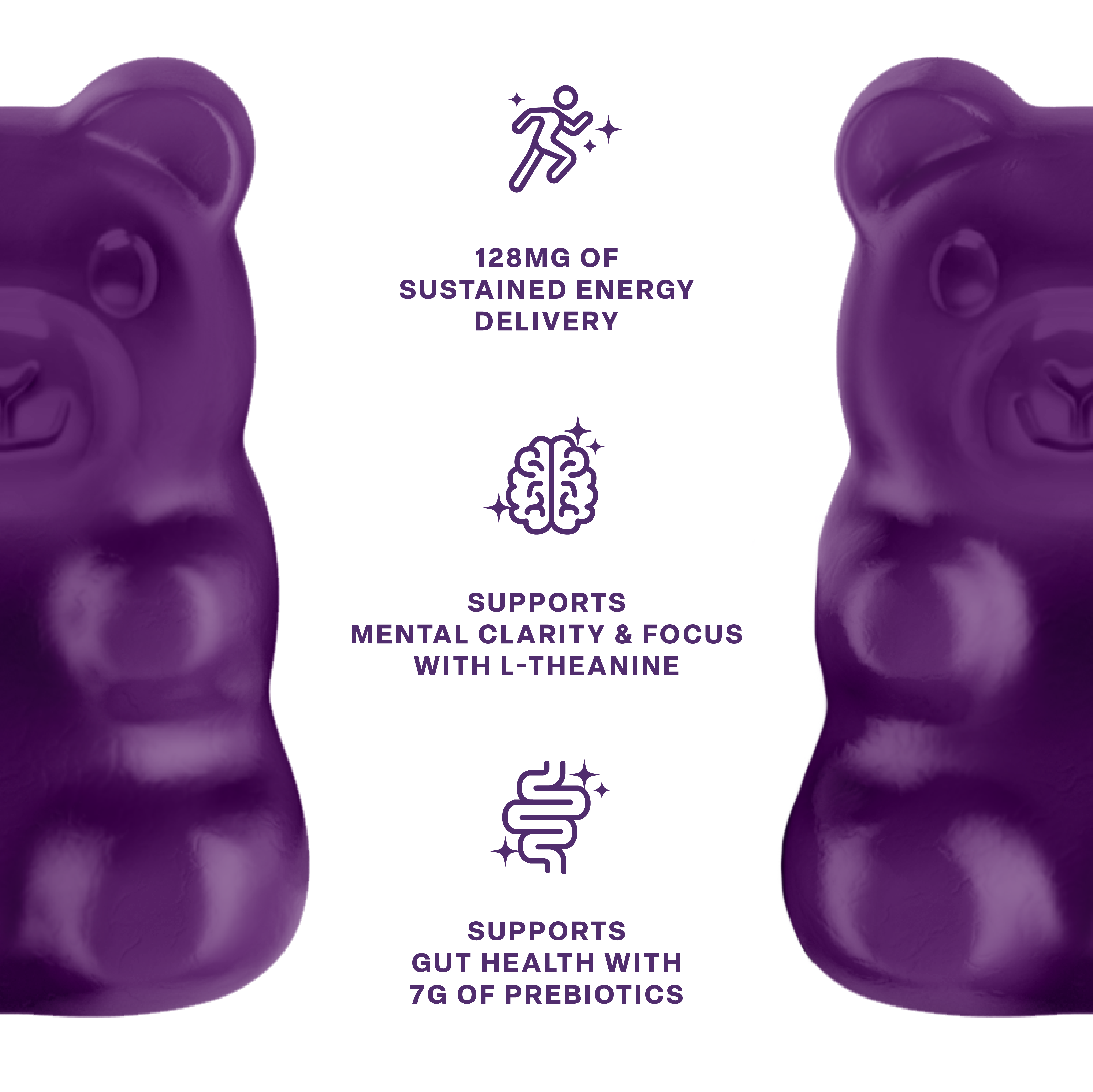 Daily Energy Gummies (Bodacious Berry) - 10 Pack