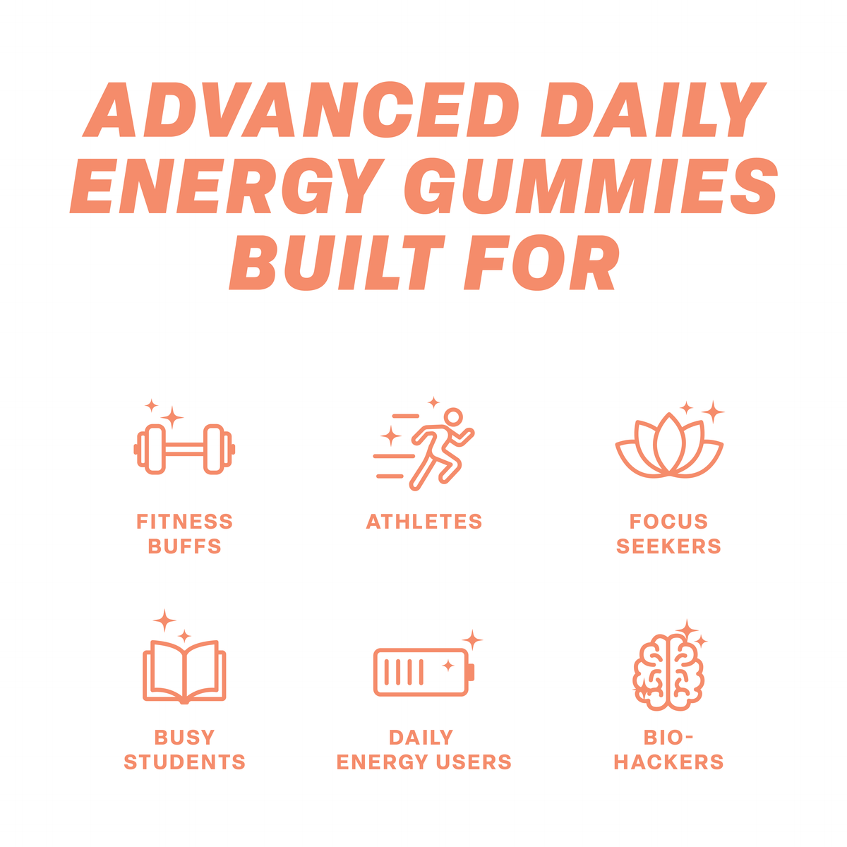 Daily Energy Gummies (Son of a Peach)