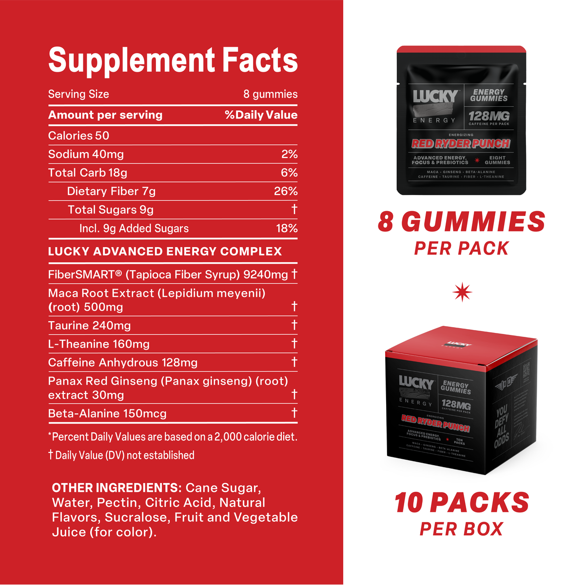 Daily Energy Gummies (Red Ryder Punch)